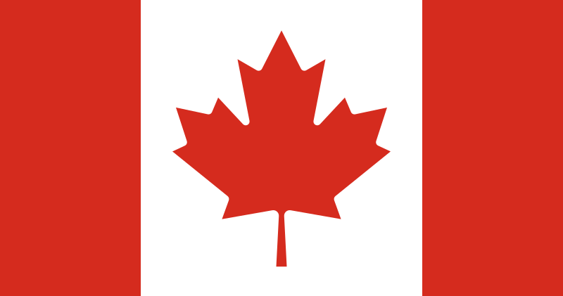 Bandera de Canadá